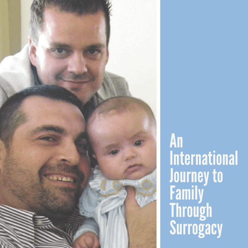 An international journey to family through surrogacy
