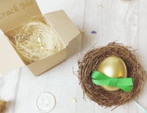 thank you for being our egg donor golden egg