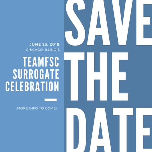 teamfsc surrogacy program updates • april 2018