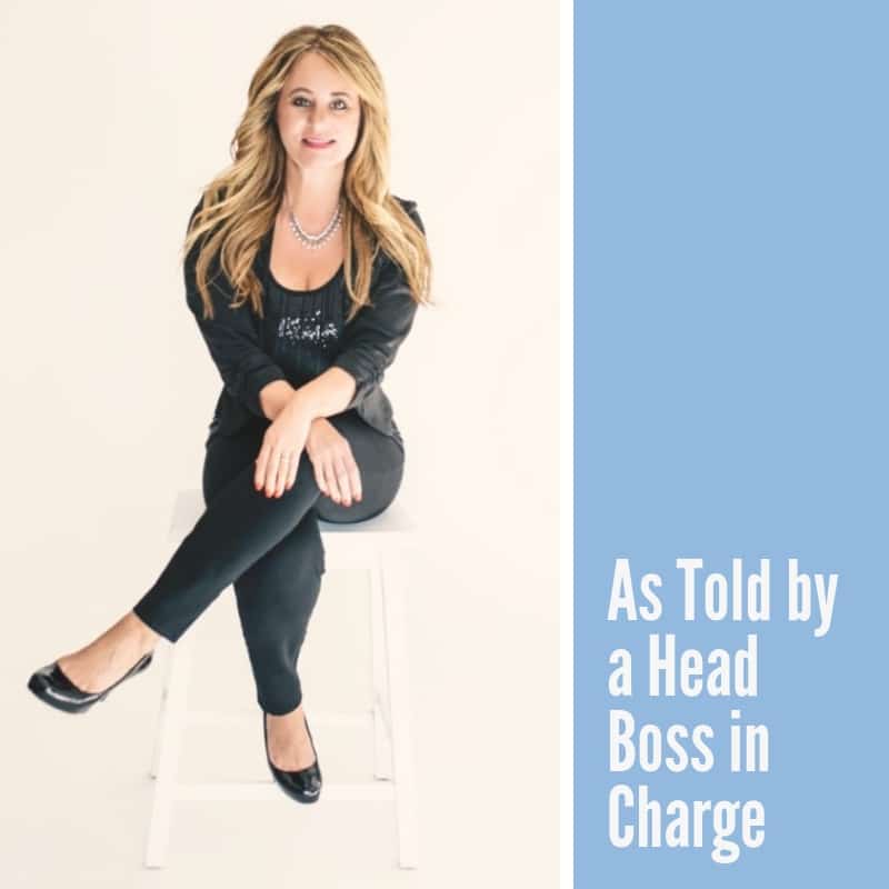as told by a head boss in charge