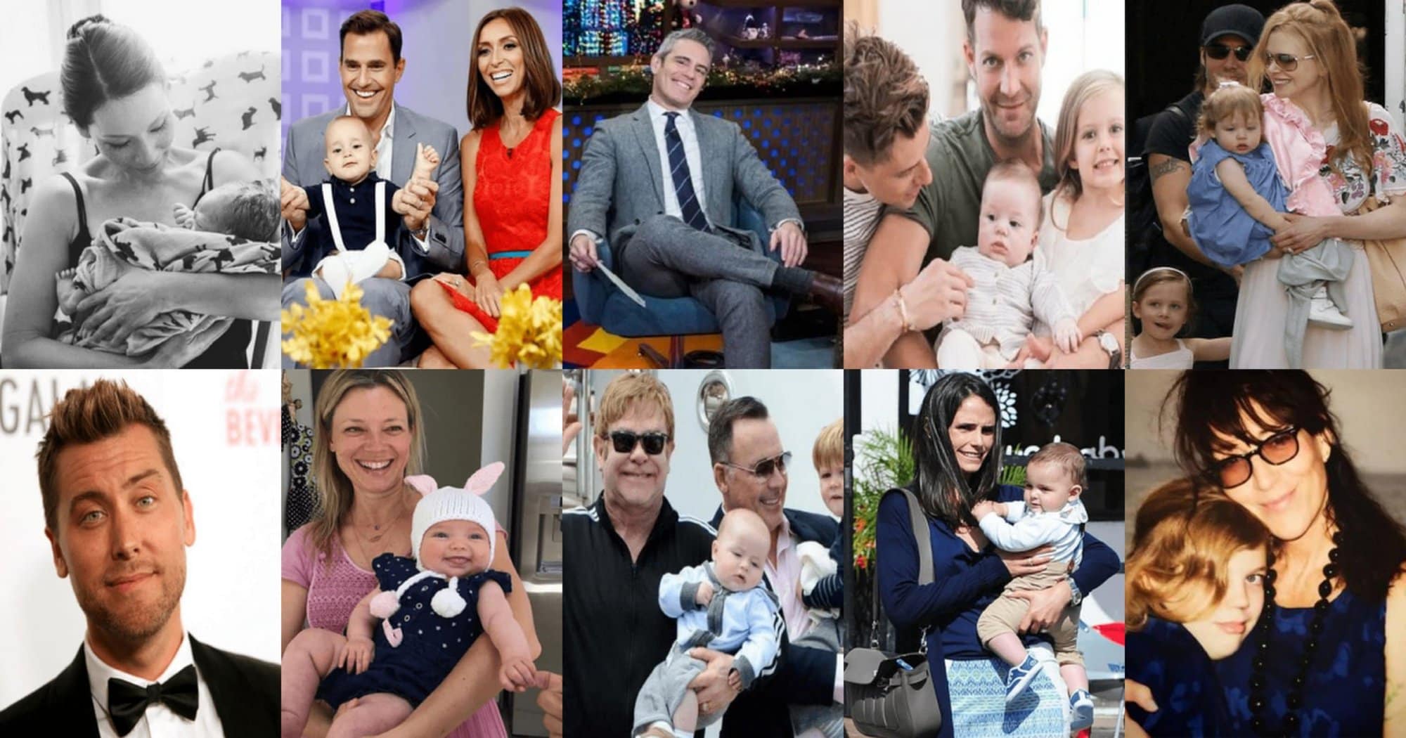 Celebrities who have used donor eggs or surrogates