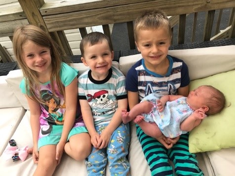 9.1.20_Parents A&P_Surrogate Emily_Baby Girl G_DOB 7.17.20 with siblings Boys J&K and Girl C_CM-RB teamfsc agency updates – september 2020